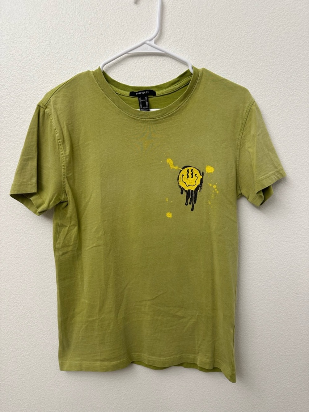 Forever 21 Olive Green Short Sleeve Tee